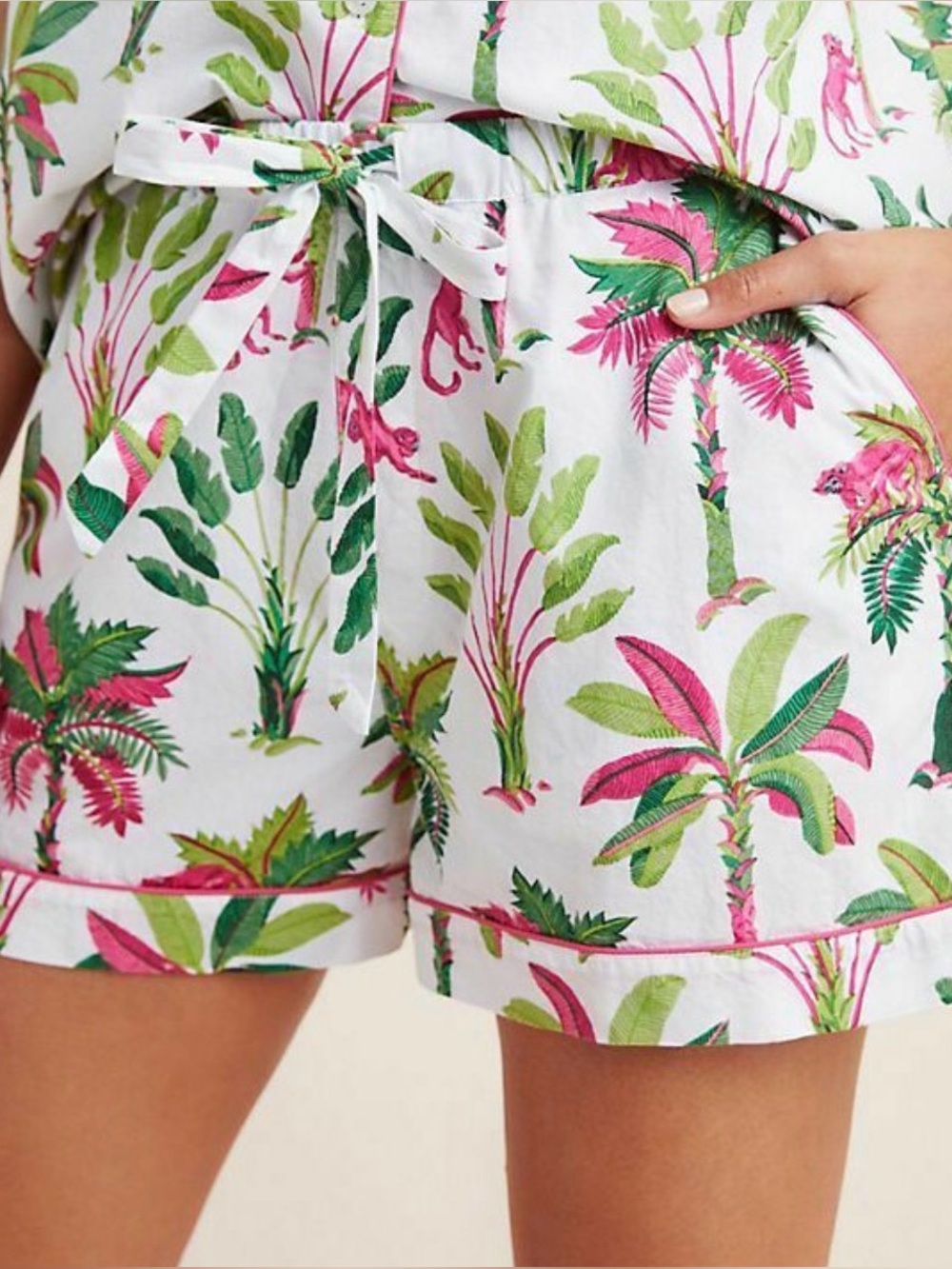 Printfresh Royal Palms Women’s Pajama Short